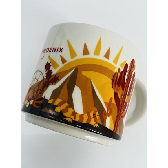 Starbucks Phoenix Arizona Coffee Mug 2015 You Are Here Collection 14 Oz Tea Cup - Picture 12 of 12